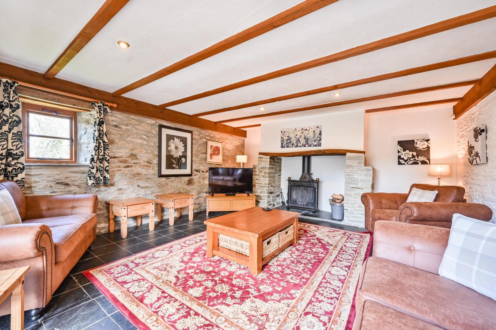 Polean Farm Cottages Looe Rum bild